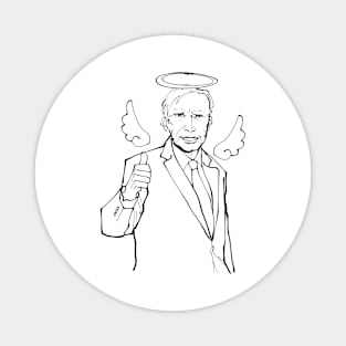 Joseph Lieberman illustration Magnet